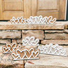 Load image into Gallery viewer, Entwined Hearts Shelf Sitter
