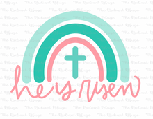 Load image into Gallery viewer, He is Risen Rainbow Sign--2 Styles!
