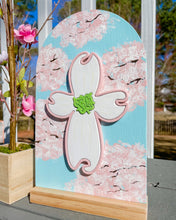 Load image into Gallery viewer, Dogwood Cross Sign