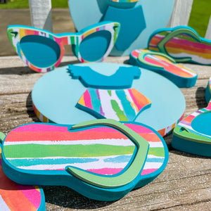 Turquoise & Stripes Pool Party Collection