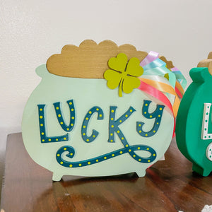 'Lucky' Pot of Gold Cutsy