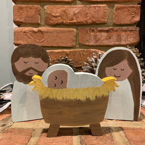 Holy Family Nativity Cutsy Set