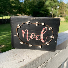 Load image into Gallery viewer, &#39;Noel&#39; Wooden Sign

