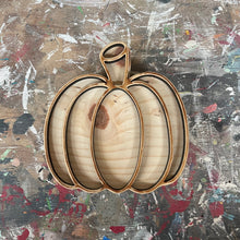 Load image into Gallery viewer, Traditional Shape/Outside Accent Custom Pumpkin
