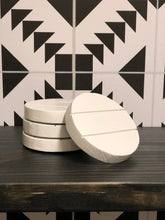 Load image into Gallery viewer, Farmhouse Shiplap Coasters--Round or Square!
